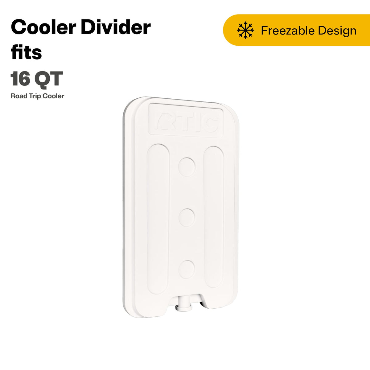 16 QT Road Trip Cooler Freezable Divider image 6