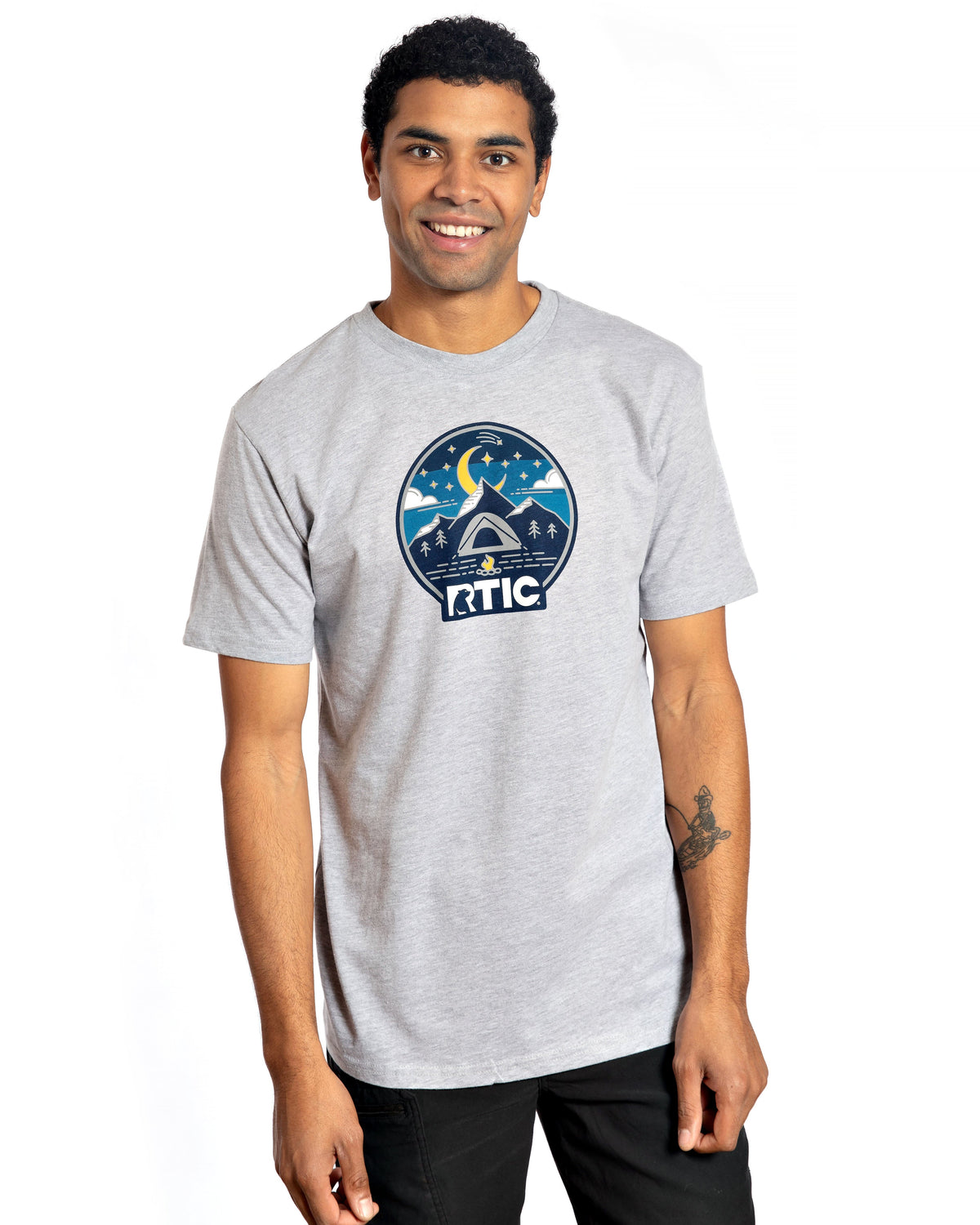 Night Camp Short Sleeve T-Shirt image 3