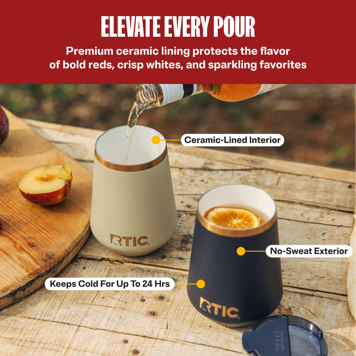 12oz Happy Hour Wine Tumbler image 9