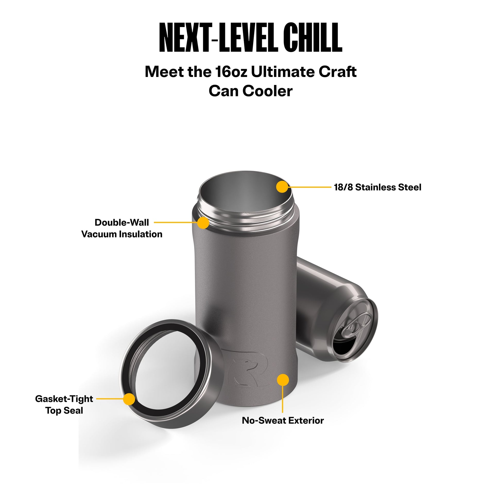 16oz Ultimate Craft Can Cooler image 8