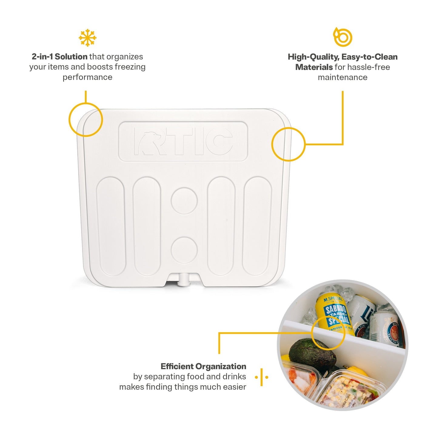 Ultra-Light Cooler Freezable Divider image 9