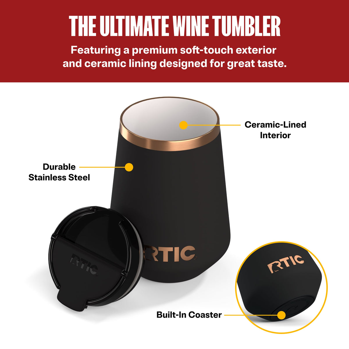 12oz Happy Hour Wine Tumbler image 8