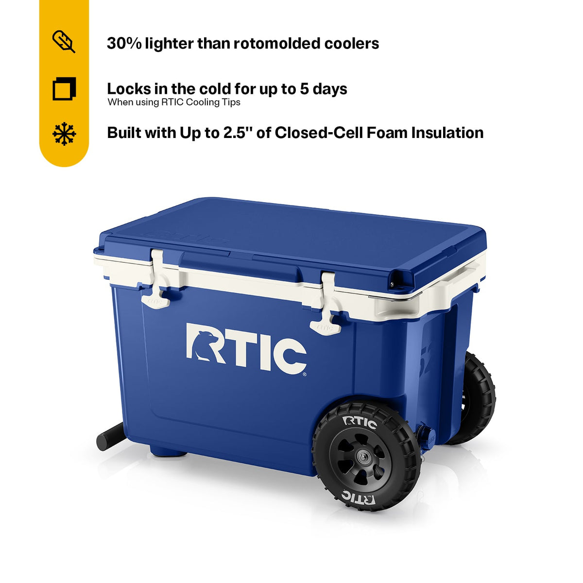 52 QT Ultra-Light Wheeled Cooler image 7