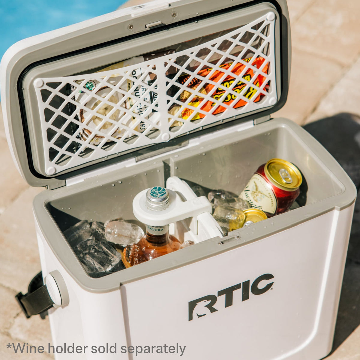 16 QT Road Trip Cooler Freezable Divider image 9