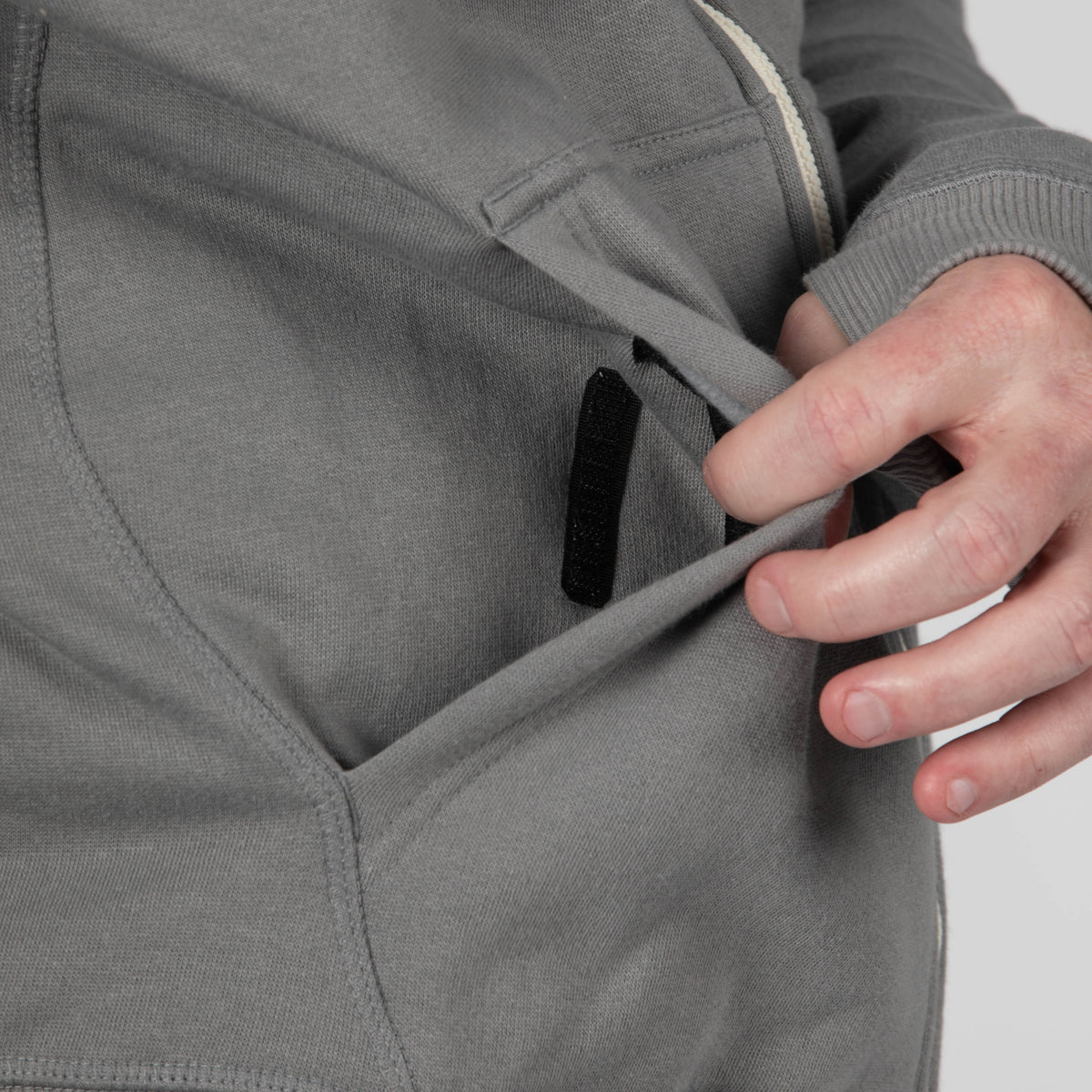 Men's Water-Repellent Full-Zip Hoodie image 7