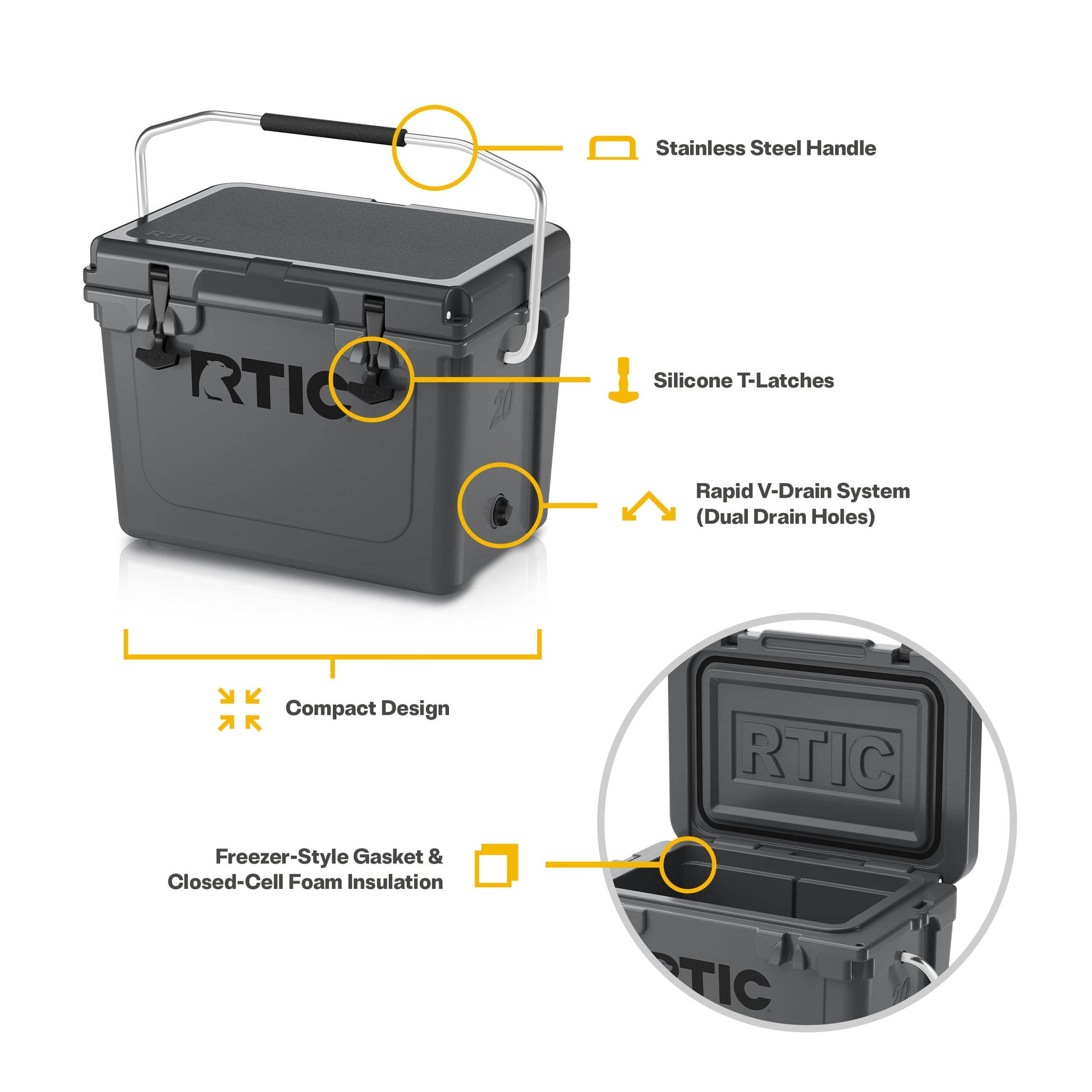 20 QT Ultra-Tough Cooler image 10