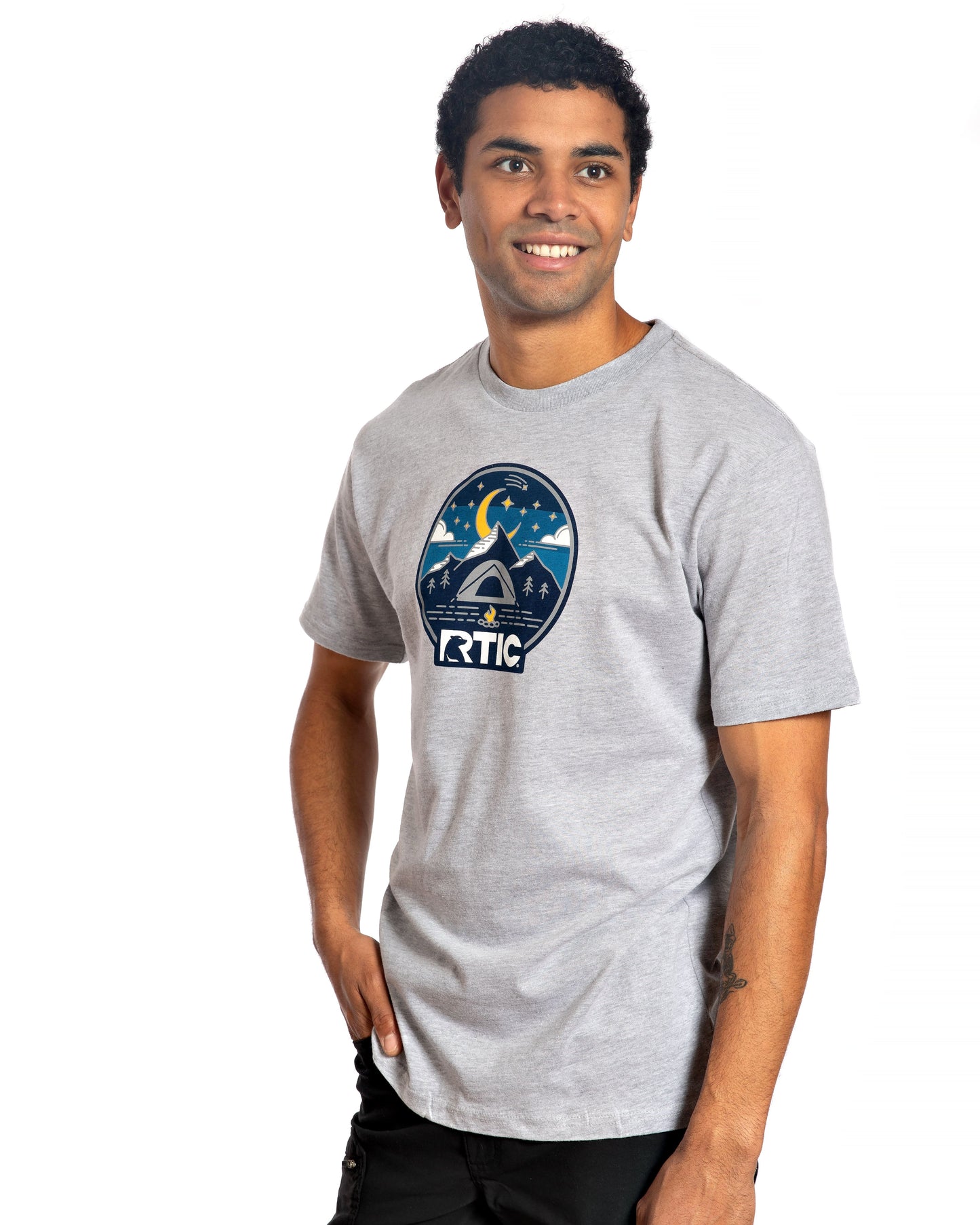 Night Camp Short Sleeve T-Shirt image 5