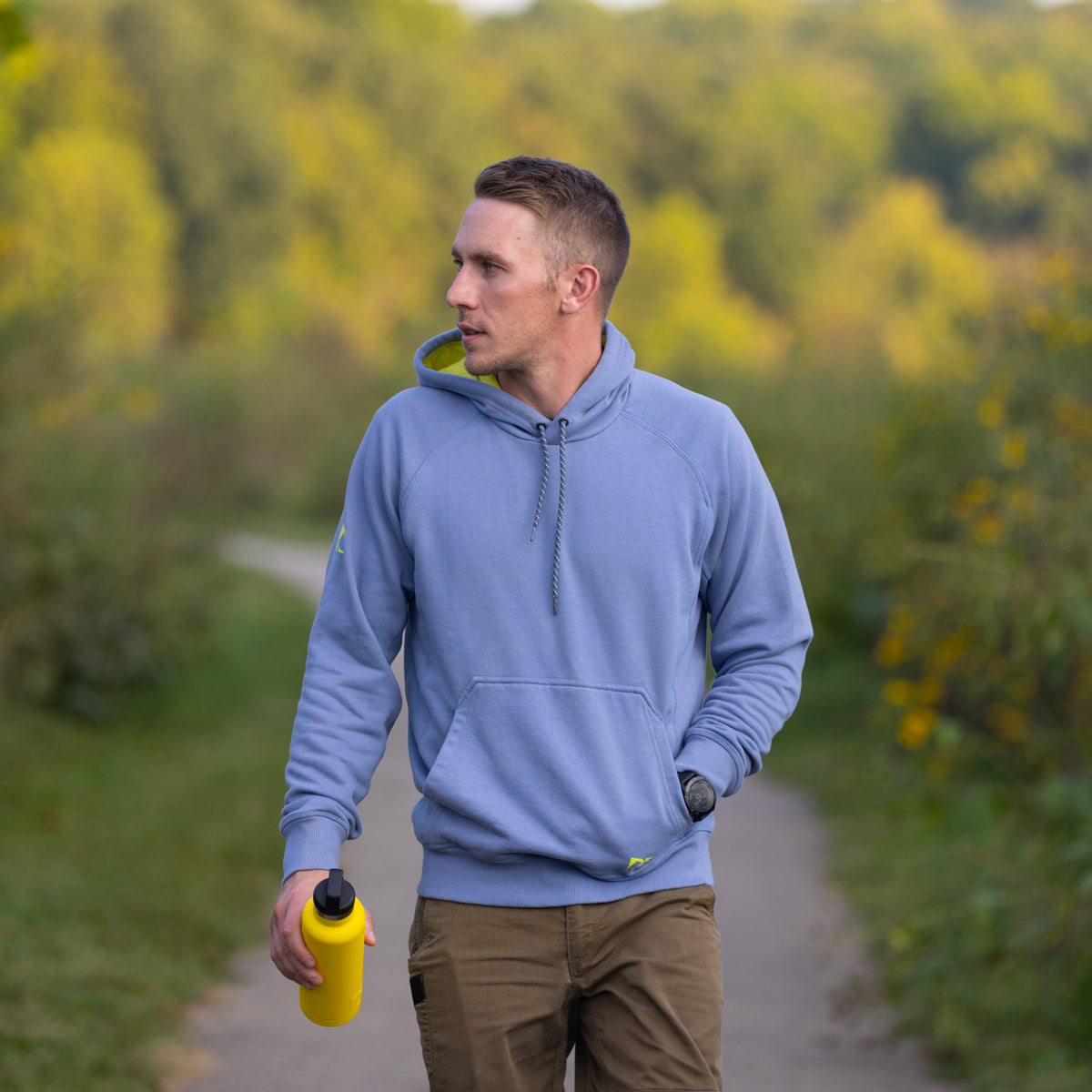 Water-Repellent Pullover Hoodie - Athletic Fit image 15