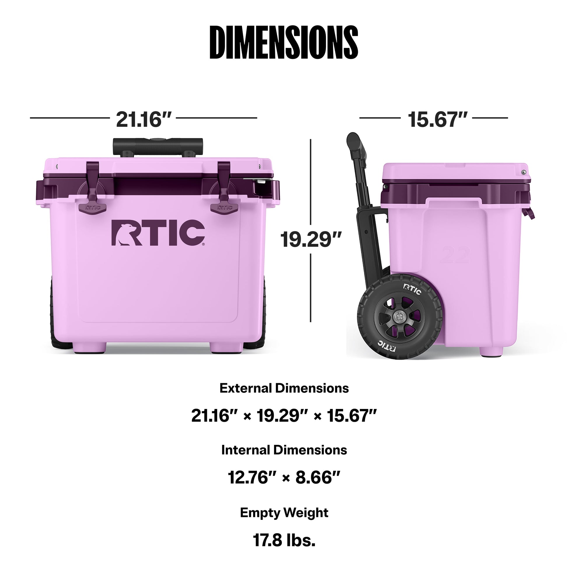 22 QT Ultra-Light Wheeled Cooler image 17